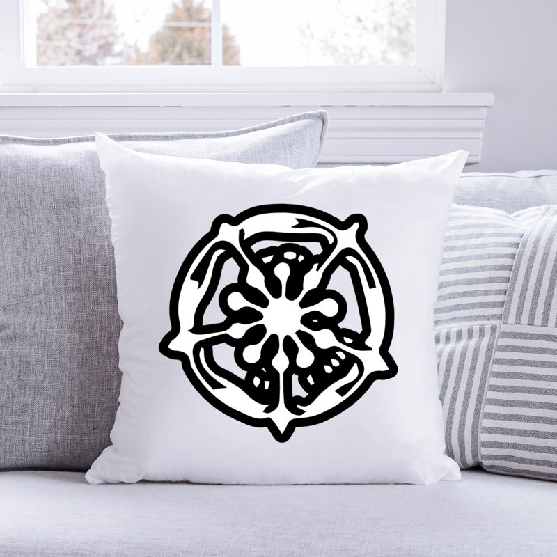 Nautical Sea Life_185 - Coussin décoratif en polyester, H 20 po x l 20 po