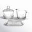 Fitz And Floyd Bistro Glass Hostess Set, 3-Pc Set