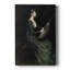 Portrait rétro - reproduction sur toile tendue-2140998717