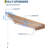 12'x10' Manual Retractable Awning with Crank Handle, Waterproof PU-Coated Polyester, Aluminum Frame for Deck, Patio, Porch, Balcony-124609182-124609183