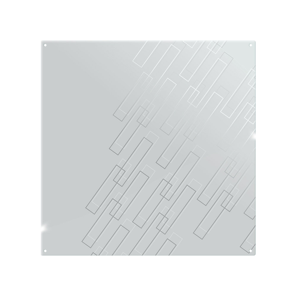 Line Geometric Splash Back