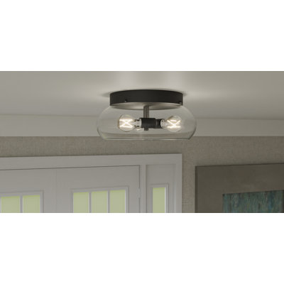 Abdas Glass Flush Mount
