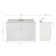 Ensemble de meuble-lavabo simple 55 po Partham
