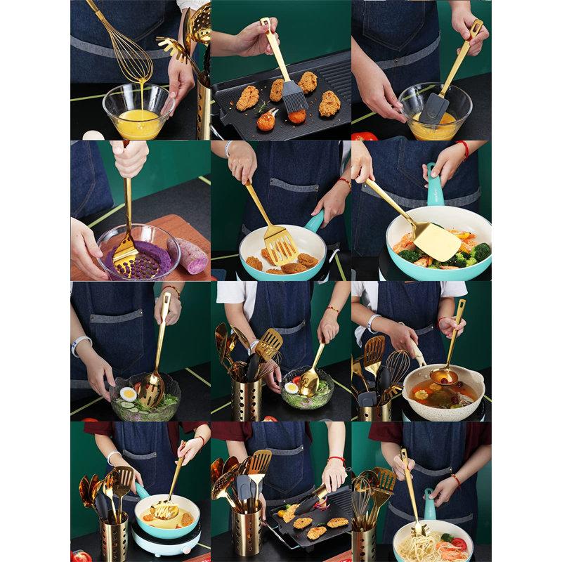 Belfry Kitchen Sincere 37 Utensil Set