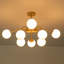 Luminaire suspendu sphérique doré-1305772028-1305772029