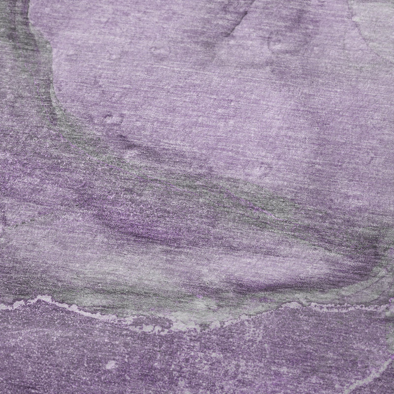 Jeté en sherpa Addison, Lilas
