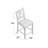 Parthenia Upholstered Counter Stool with Solid Wood Frame