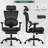 Baram Home Office Ergonomic Mesh Task Chair with Headrest and Footrest-616117727-584925840