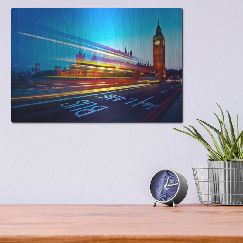 «London Big Ben» par Nina Paponcek, H 12 po x l 16 po