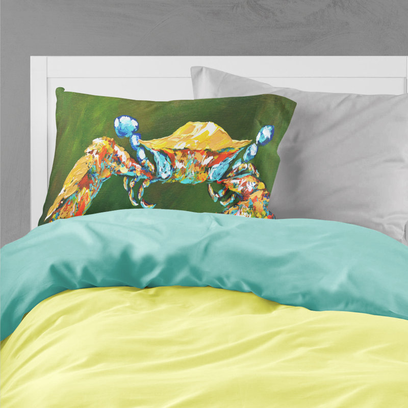 Taie d’oreiller de crabe en eau go crabe