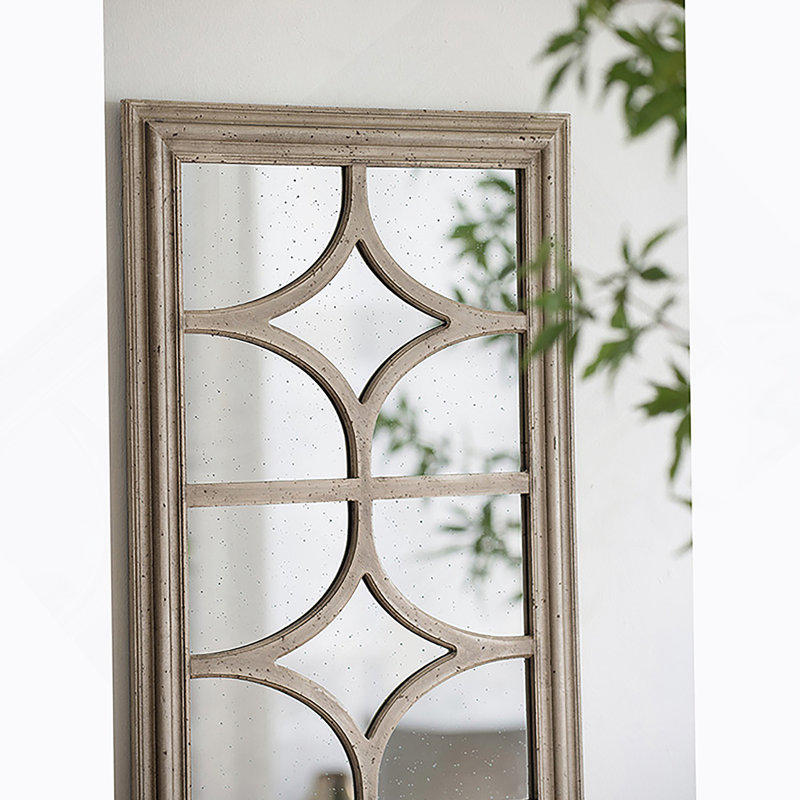Miroir rectangulaire 28 po x 59 po Glister