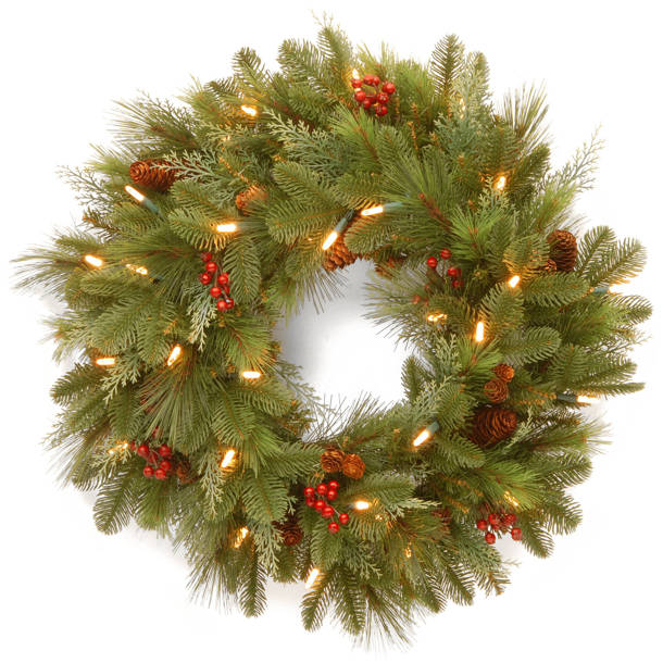 The Holiday Aisle® Arbre de Noël artificiel Durham Pole Pine et Commentaires - Wayfair Canada