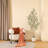 Adcock 72" Artificial Olive Tree with White Planter, Tall Faux Olive Trees with Natural Wood Trunk-1995335717