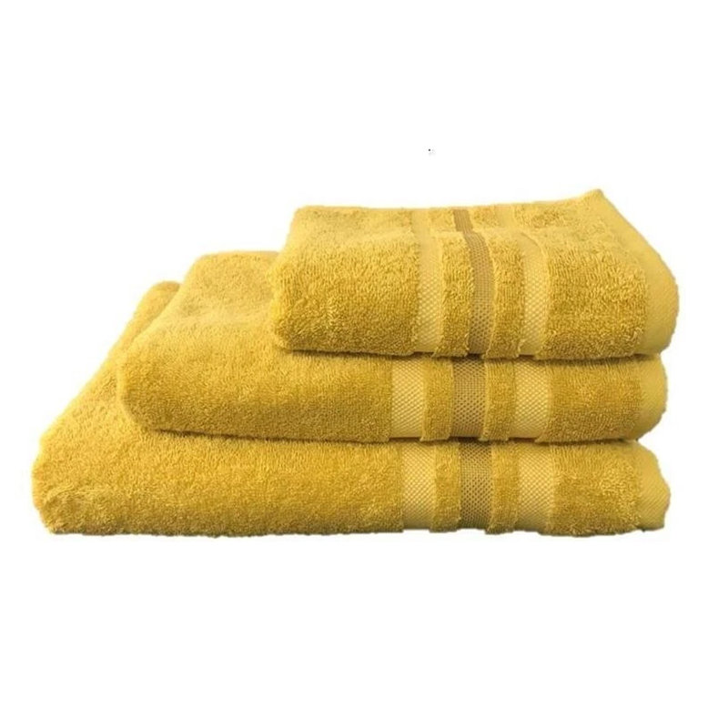 Cotton Hand Towel, Mustard Gold