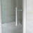 24-25 3/8" Pivot Semi-Frameless Shower Door-114657532