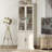 81.7'' H 5-Tier Display Case Curio Cabinet With Glass Doors