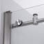 Porte de douche coulissante simple sans cadre l 46,8 po x h 76 po Massa-49957152
