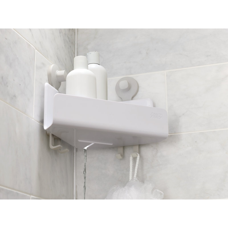 EasyStore 2-Piece Corner Shower Caddy Set