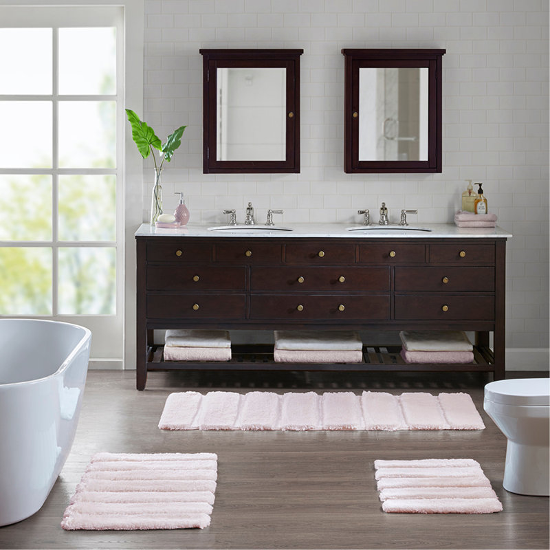 Tapis rosé 24 po x 58 po, Simple - L 24 po x l 58 po