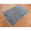 Tapis gris en laine noué à la main 3 pi 1 po x 5 pi 076CBB83A87447DDAB218B43B4A6D103