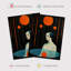 Wall Art Print Transcendental Meditation Orange Living Room