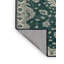 Tapis bleu lavé à la machine-2020871121