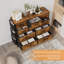 Commode 10 tiroirs, commode pour chambre à coucher avec 10 grands tiroirs de rangement en tissu-1803095309