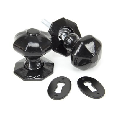 Octagonal Interior Mortise Door Knob