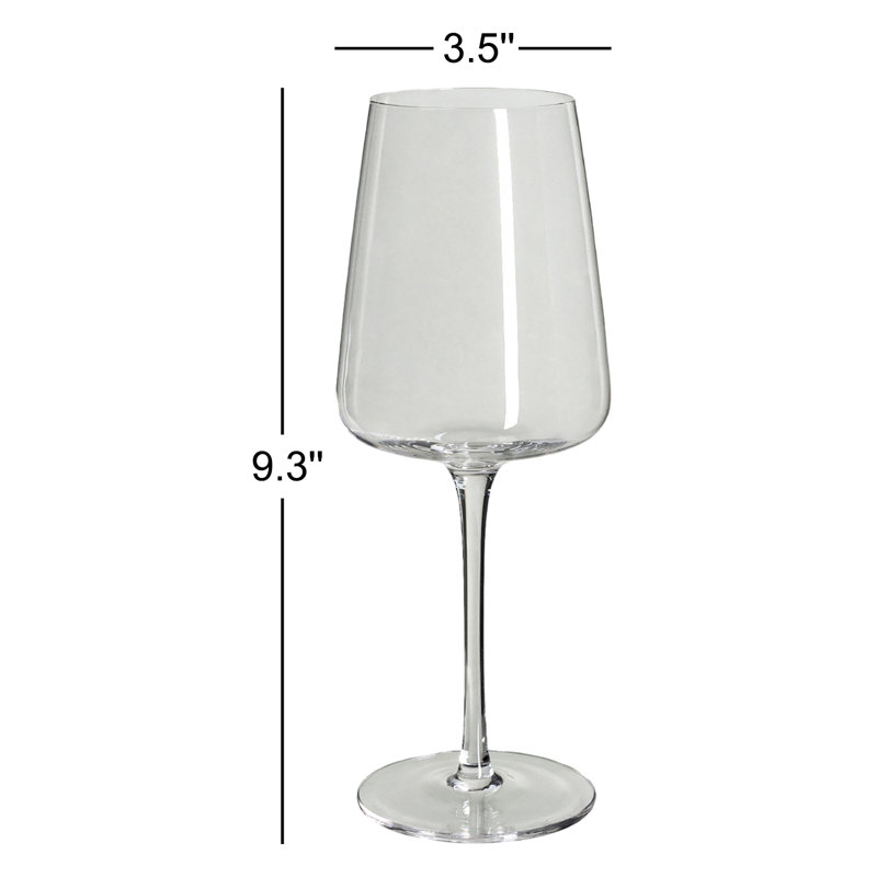 Over&Back Mouth-Blown Glassware, 18 oz.