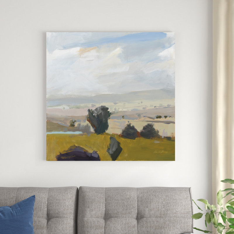 Vue de la vallée, H 36 po x l 36 po x P 1,25 po