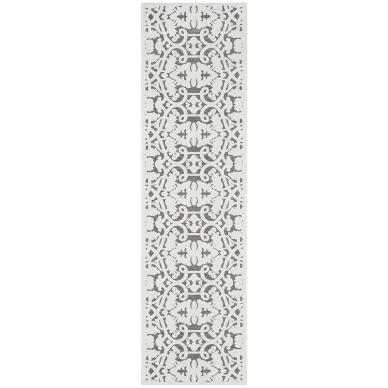 Tapis damassé Paradise Performance, Tapis de couloir de 2 pi x 7 pi