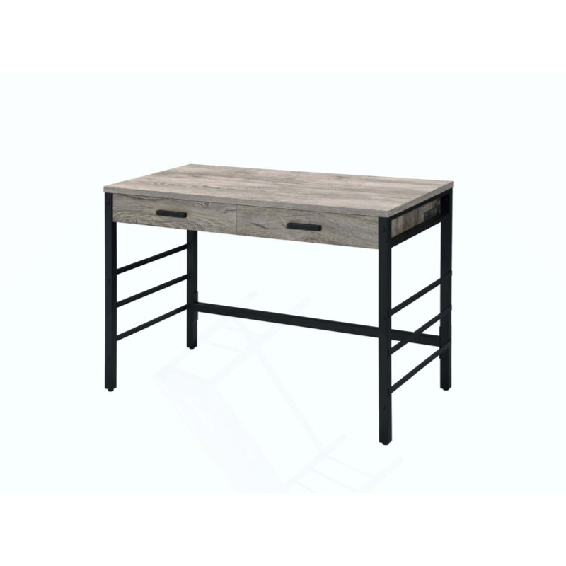 Bureau d'écriture avec ports USB, combinant fonctionnalité moderne et design élégant pour la maison et le bureau.