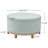 Lennox Modern Round Storage Ottoman With Wooden Legs And Hidden Storage-120235456
