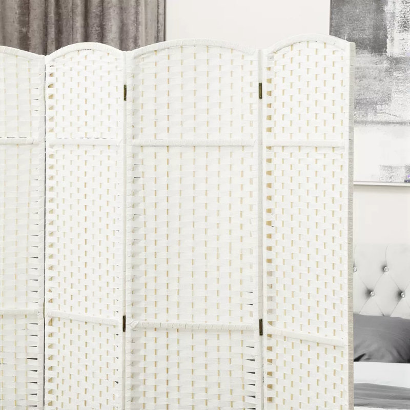 Séparateur d'espace de bureau blanc blanc