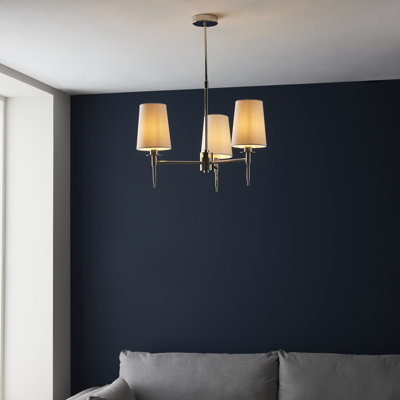 Devi 3 - Light Shaded Chandelier
