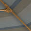 Parasol en bois de teck 7,5 pi-557198550