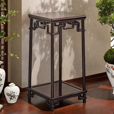 Flower pot shelf living room indoor floor bonsai r