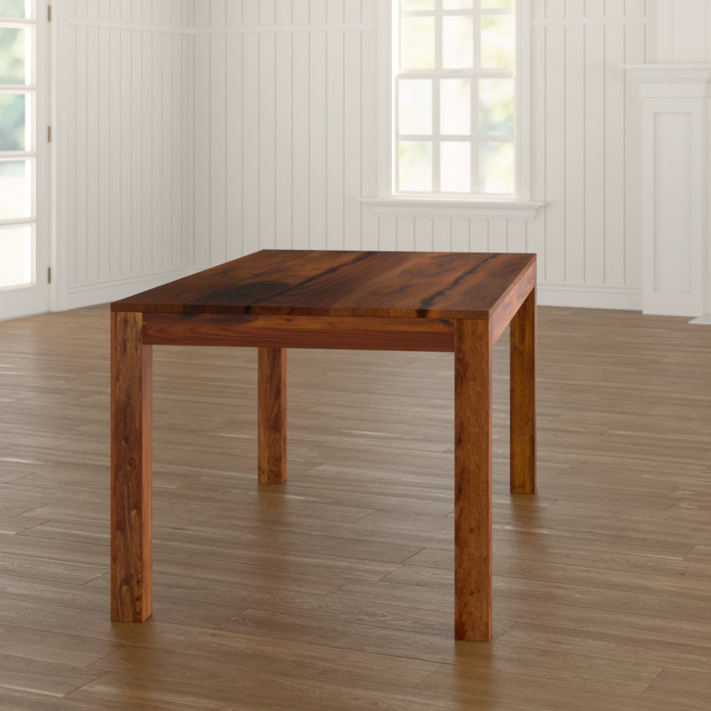 Heritage Solid Wood Dining Table, 90 cm W × 140 cm L