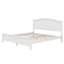 King Size Platform Bed With Curved Headboard, Solid Wood Farmhouse Platform Bed Frame-660671078