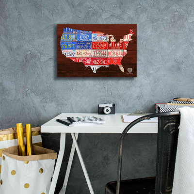 «USA Flag Map» par Design Turnpike