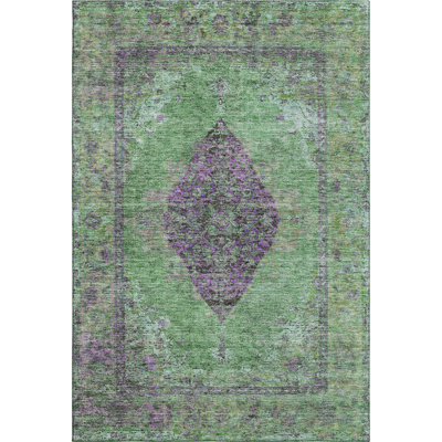 Premium Machine Washable Mayfield Border Rug