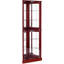 Armoire de coin en miroir avec miroir