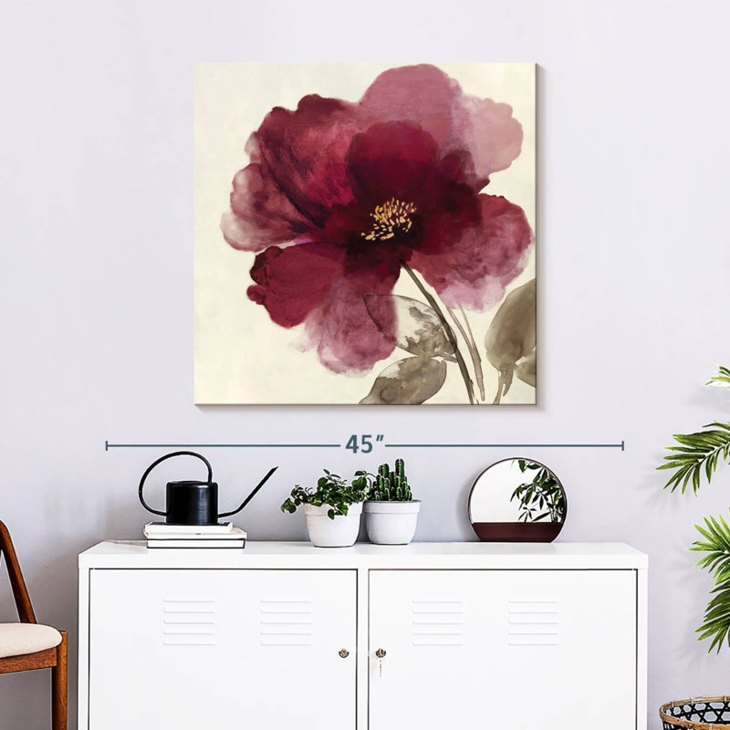 Harnek Crimson Peony II, H 30 po x l 30 po