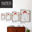 Festive Snowman III, reproduction encadrée - bois massif-923069228-923069269