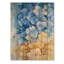 Abstrait horizon d'Hortensia de simplicité III - Art mural en bois d'hortensia - sur bois de pin naturel-211239997