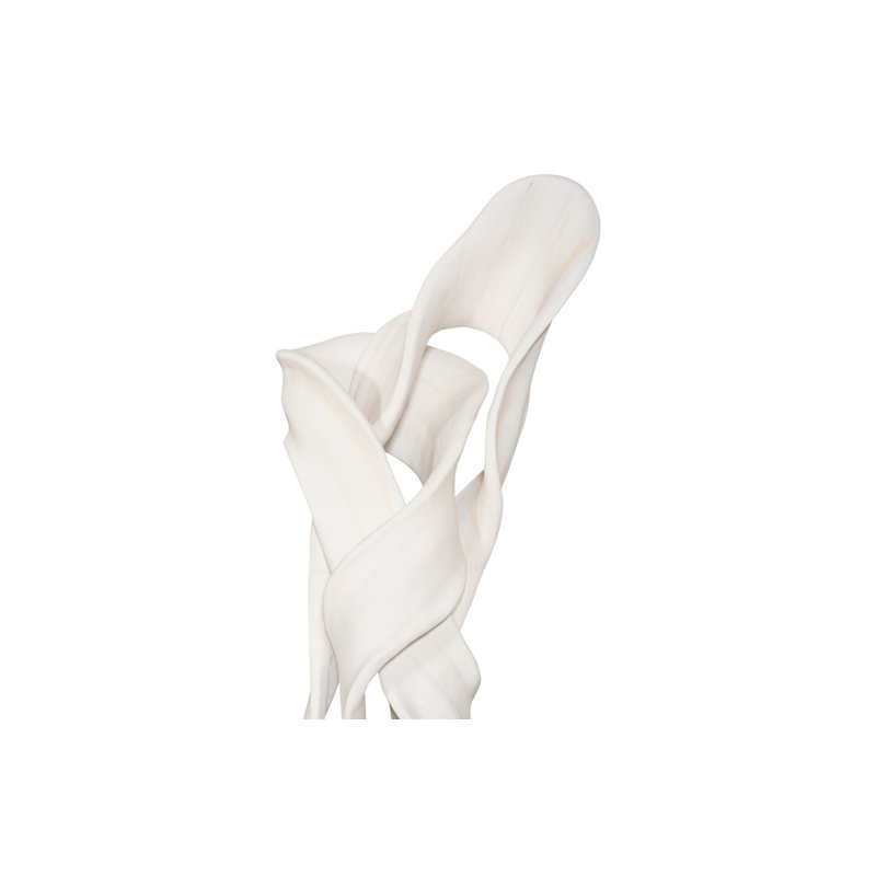 Cast Dancing Sculpture, Releve, Faux Bleached
