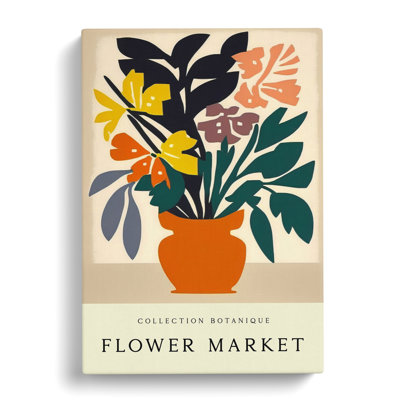 XMKTMKT-156 Collection Flower Market Exhibition No.5 - Wrapped Canvas