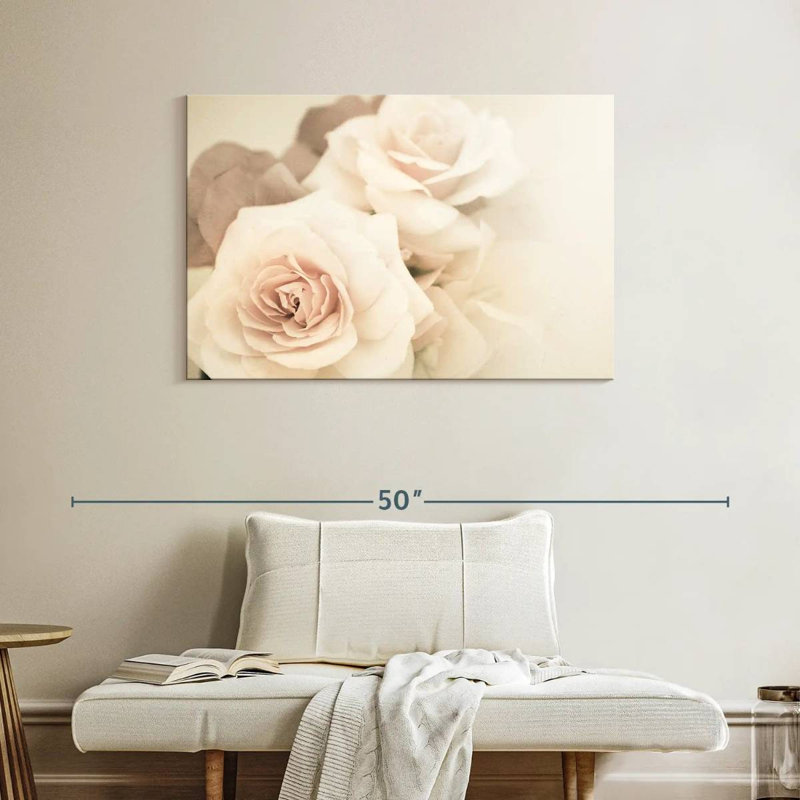 Harnek Sweet Vintage Roses, 26" H x 39" W
