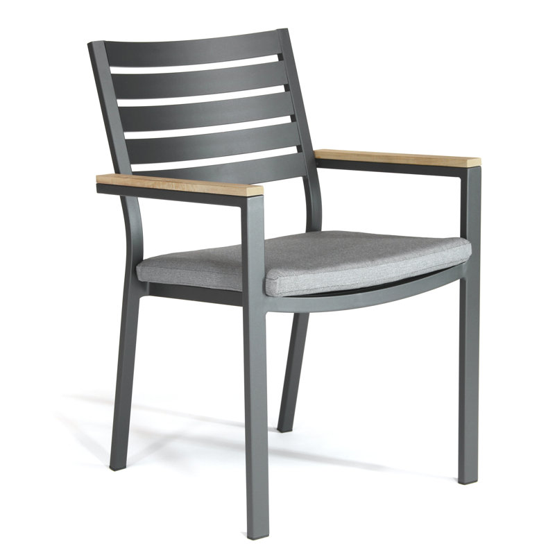 Elba 87'' Rectangular 6 - Person Outdoor Dining Set with Cushions