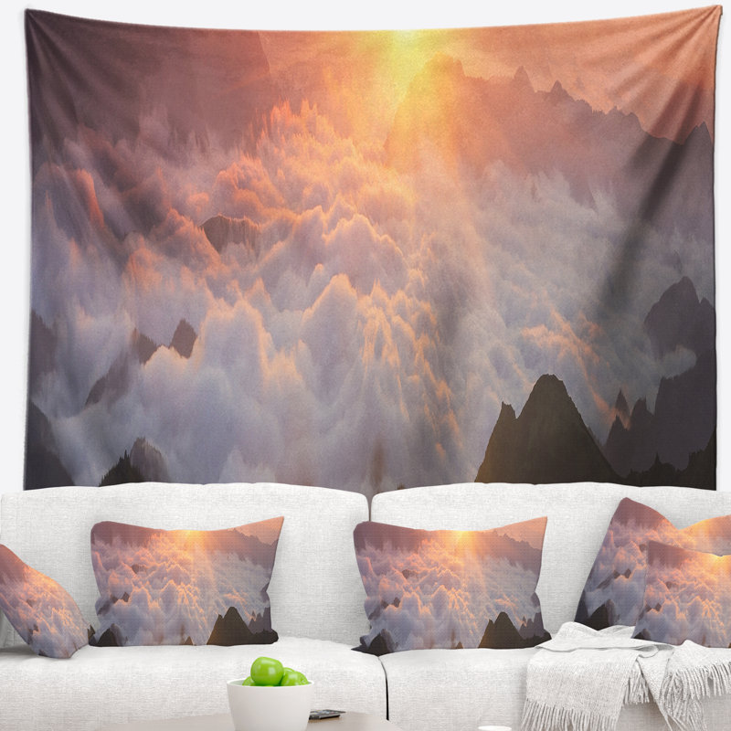 Polyester Tapestry, 50" H x 60" W